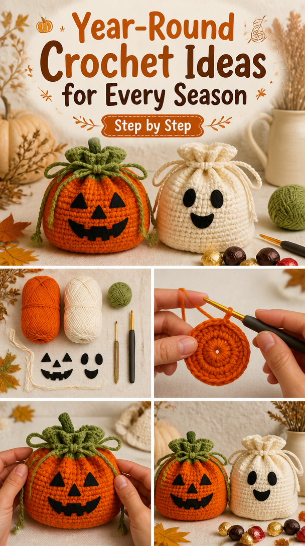 25 Cute Crochet Ideas for Every Season