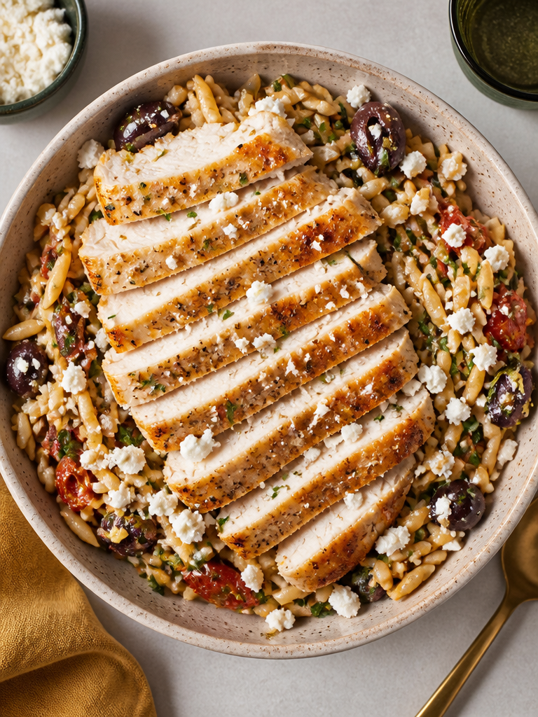Pollo al Orégano Mediterráneo Fácil