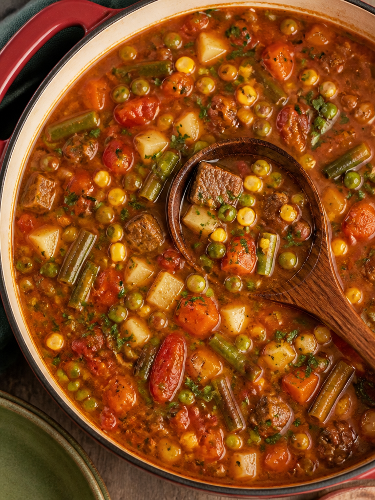 Receta de Sopa de Verduras (¡En serio, la mejor!)