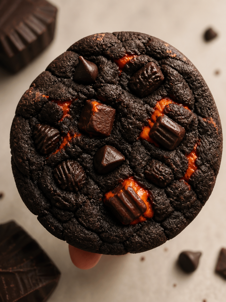 Galletas de chocolate Oreo de Halloween