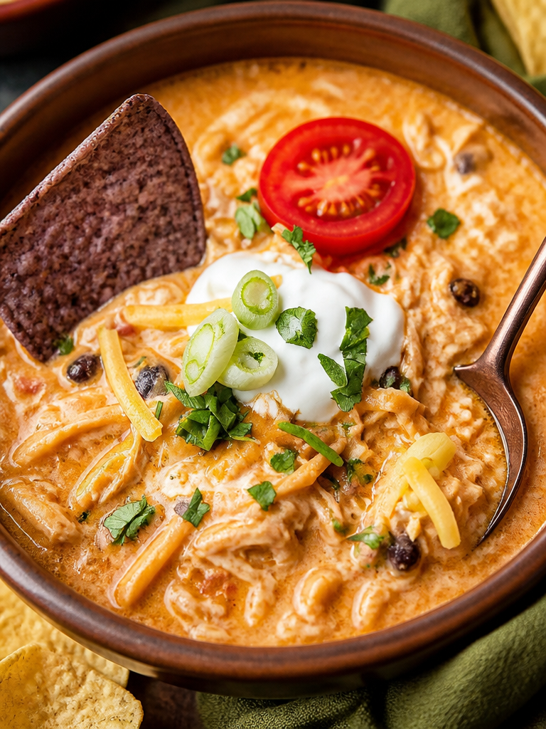 Sopa de Enchilada de Pollo (Receta imitación del restaurante Chili's)