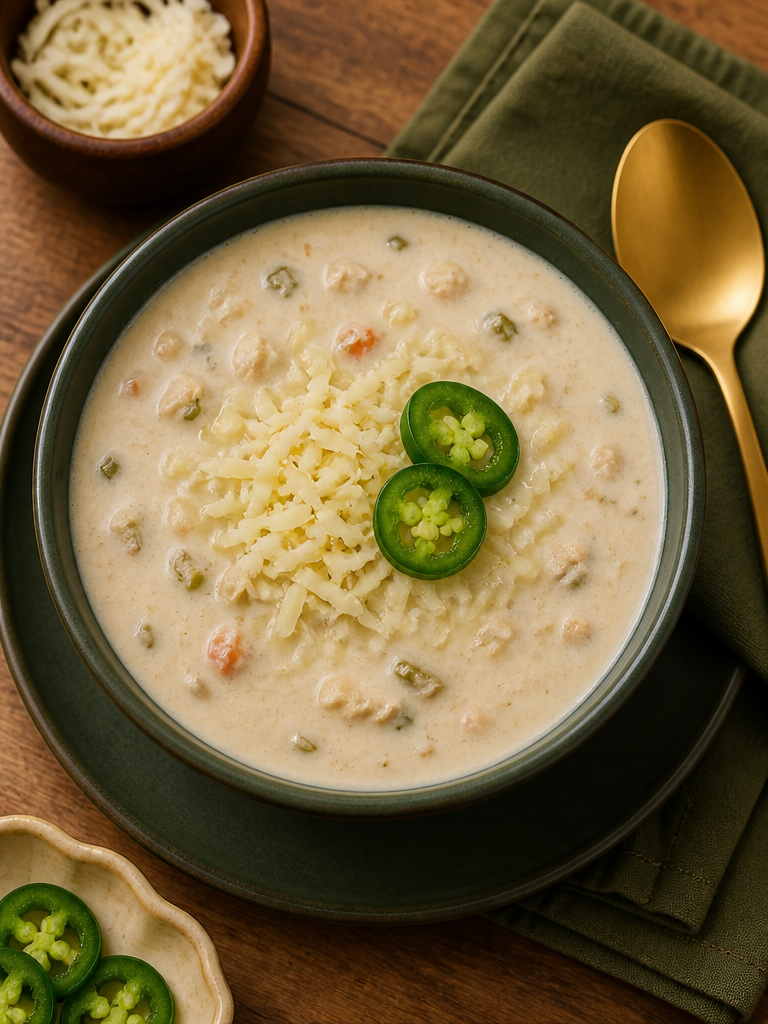 Creamy White Chili with Chicken