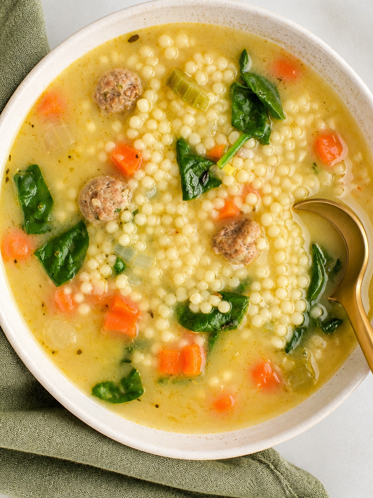 Sopa de Boda Italiana - Hierbas y Harina