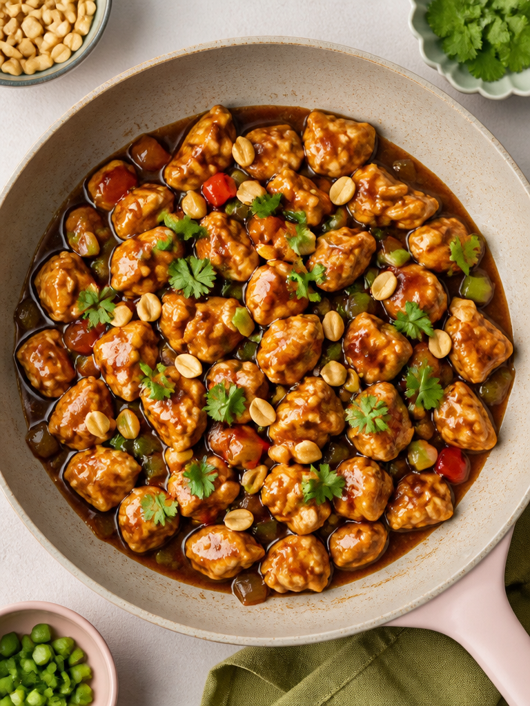 Receta de Pollo Kung Pao Keto