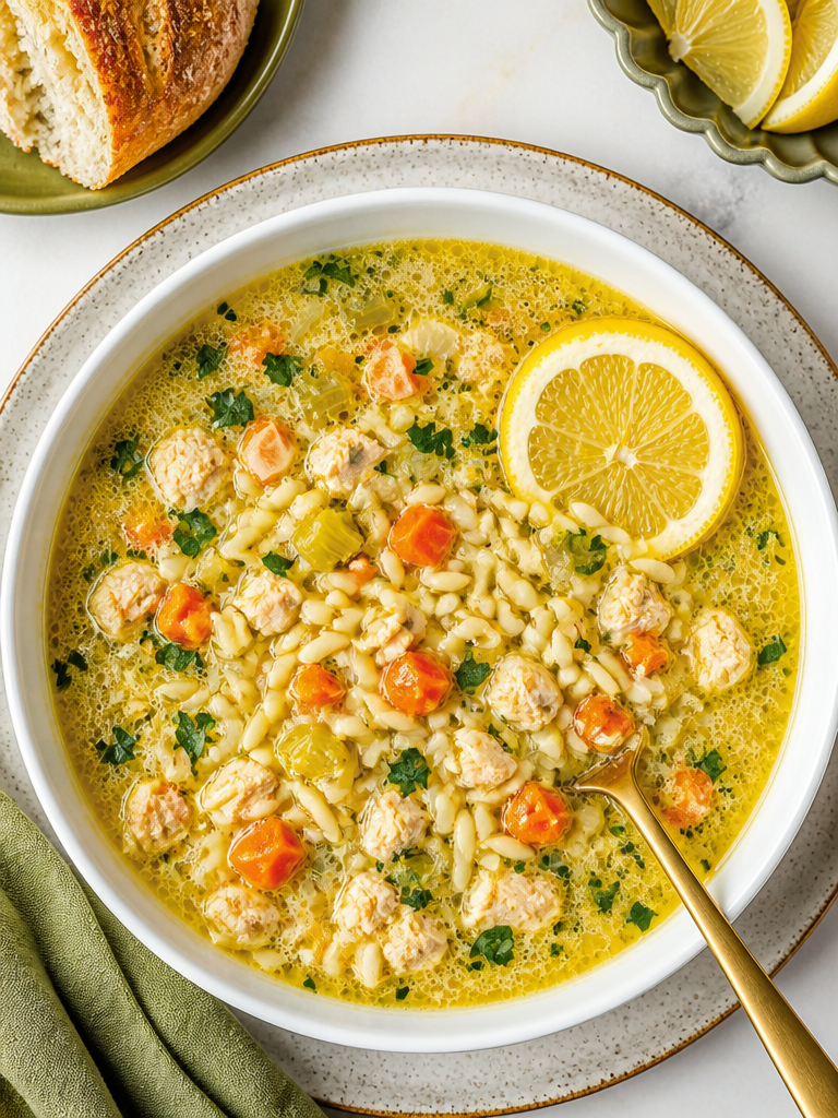 Sopa de Pollo con Limón y Orégano (Brillante, Reconfortante y de Una Sola Olla)