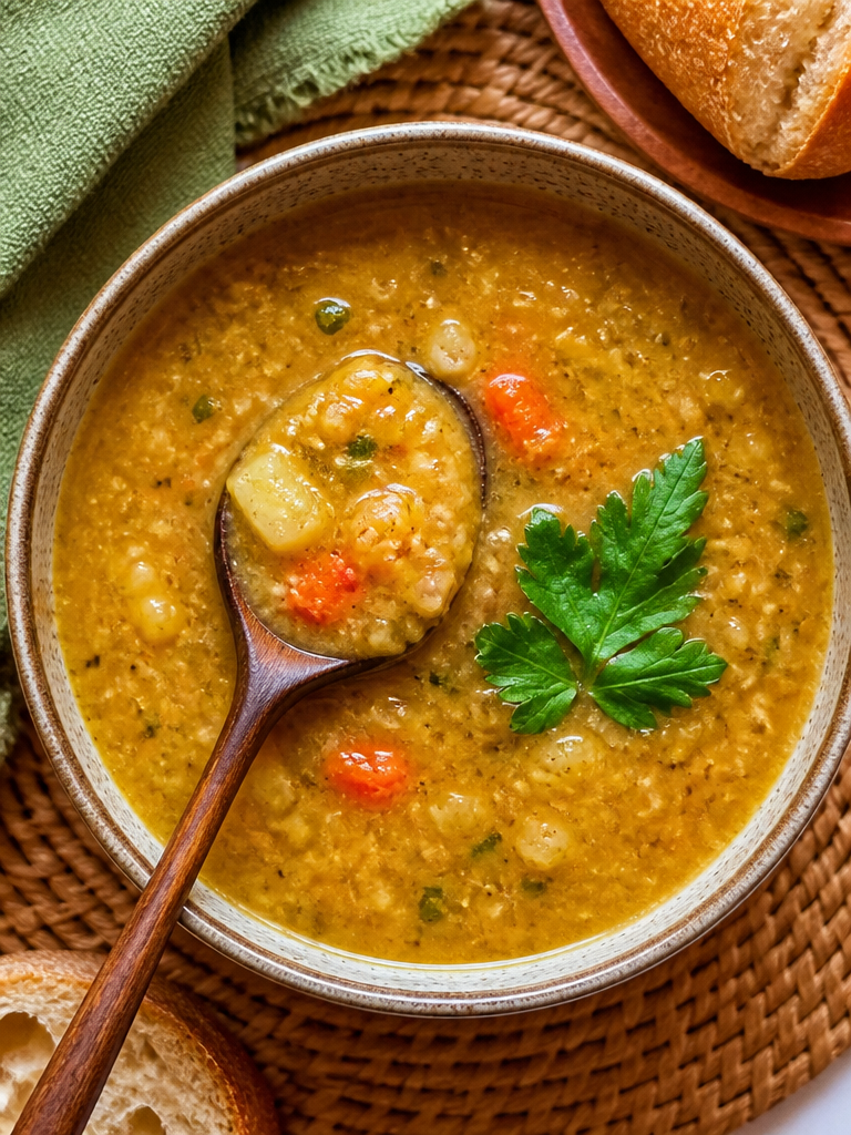 Sopa Aciosa de Calabacín y Patata (¡Sin Necesidad de Crema!)