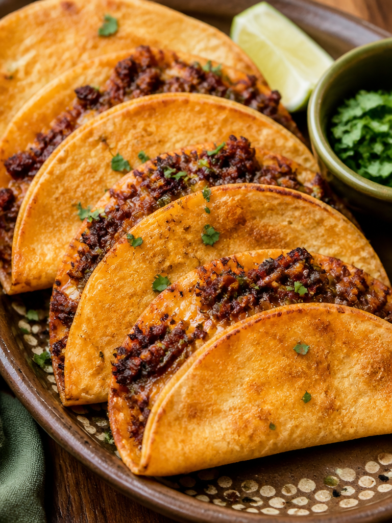 Tacos de res al horno fáciles
