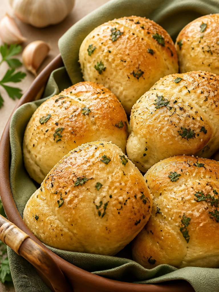 Pan de ajo para tirar