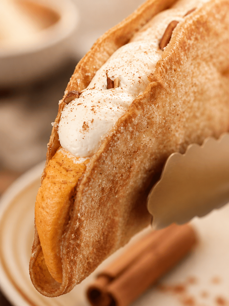 Tacos de Pastel de Calabaza