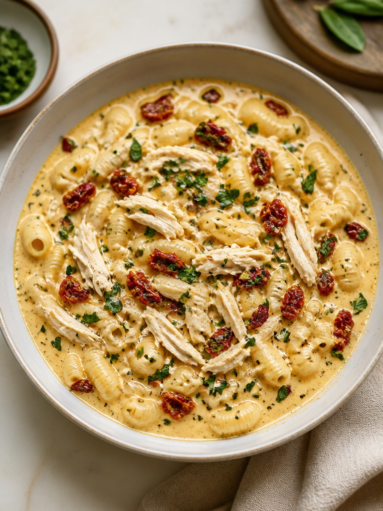 Receta de sopa cremosa de pollo ¿Cásate conmigo?