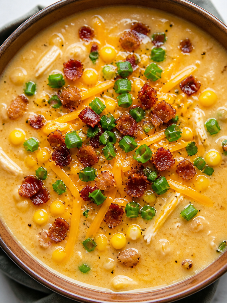 Receta de Sopa de Pollo y Maíz Deliciosa