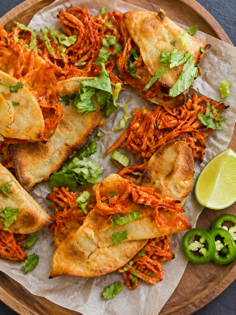 Crispy Baked Chicken Tacos without Frying