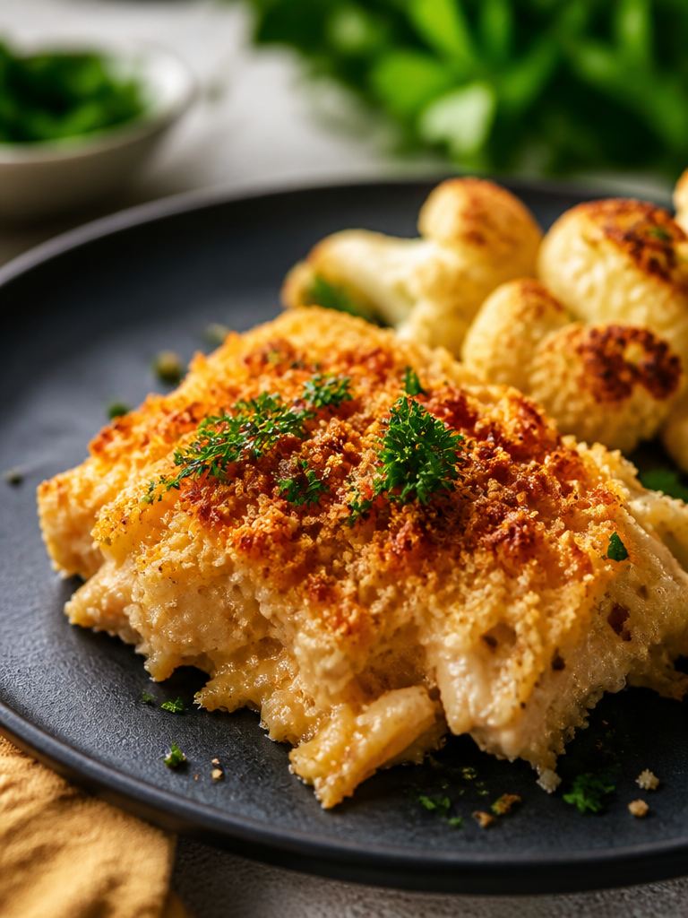 Cazuela de pollo millonario keto