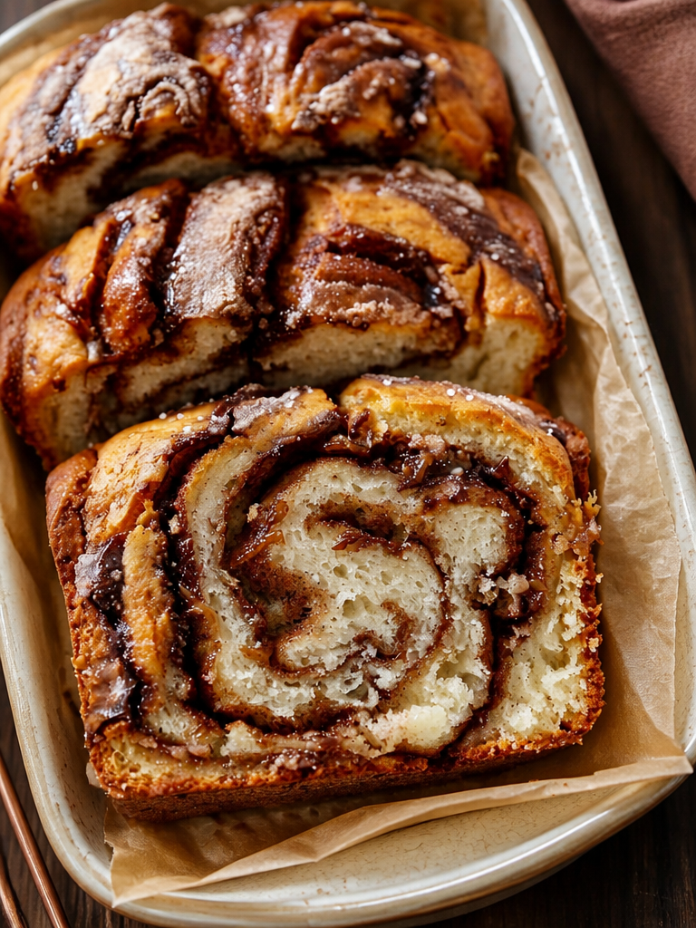 Pan Rápido de Canela en Espiral Fácil