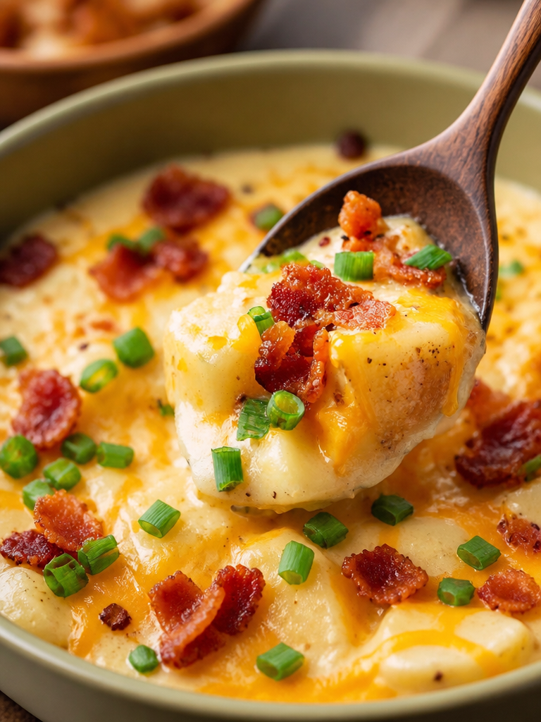 Sopa de Papa Al Horno Cargada