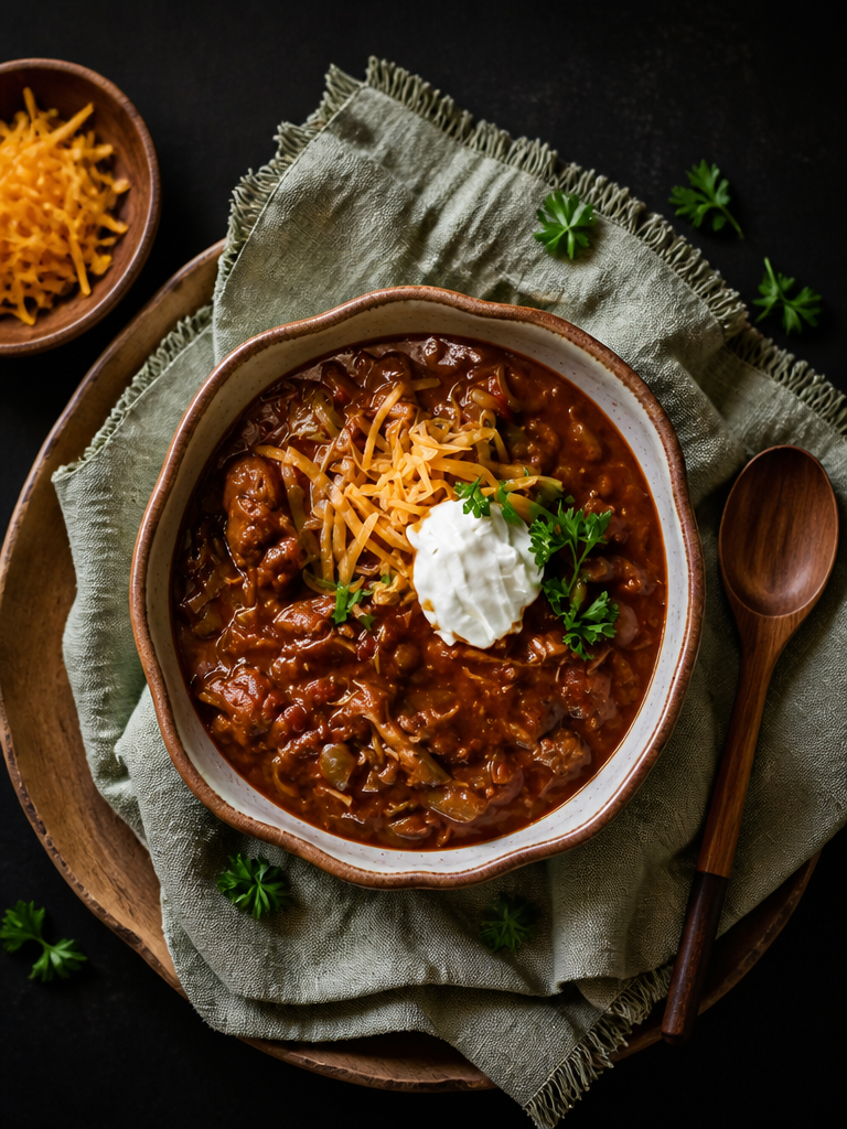 Chili de Pollo a la Barbacoa