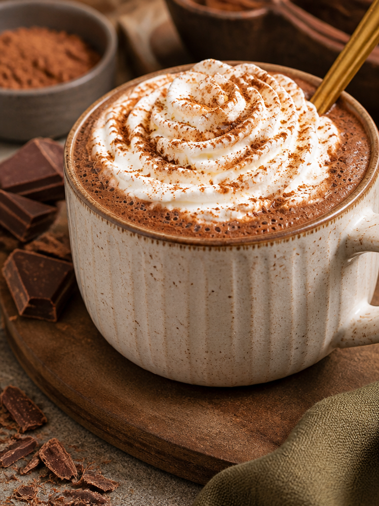 Chocolate caliente de calabaza – Cremoso y achocolatado