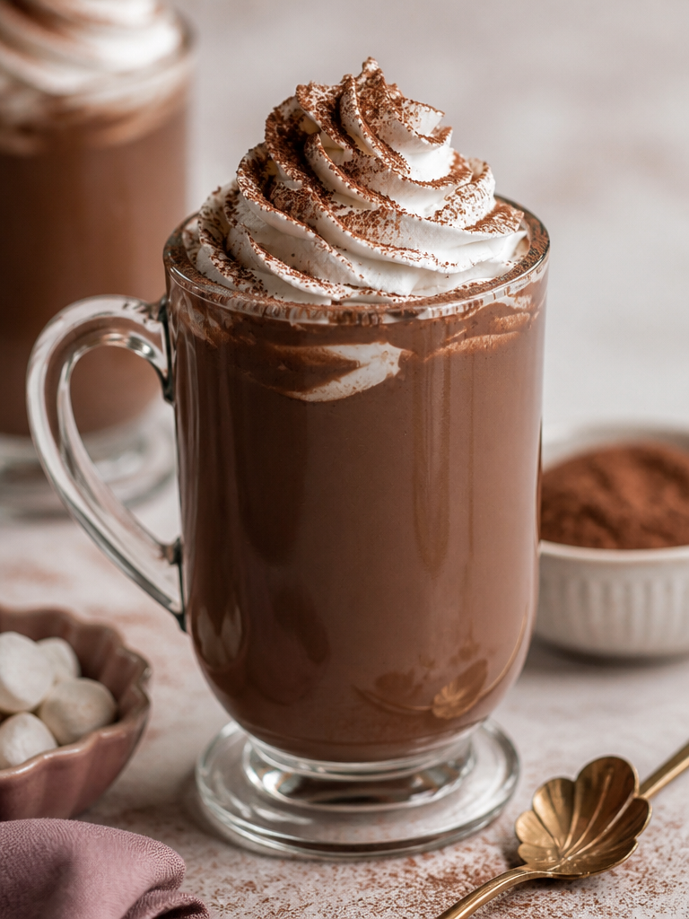 Chocolate Caliente Francés Cremoso