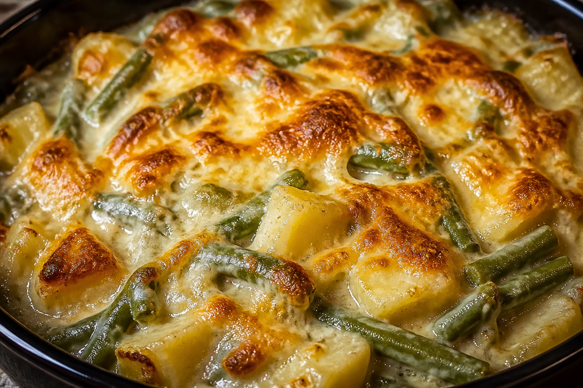 The Ultimate Green Bean Casserole with Potatoes