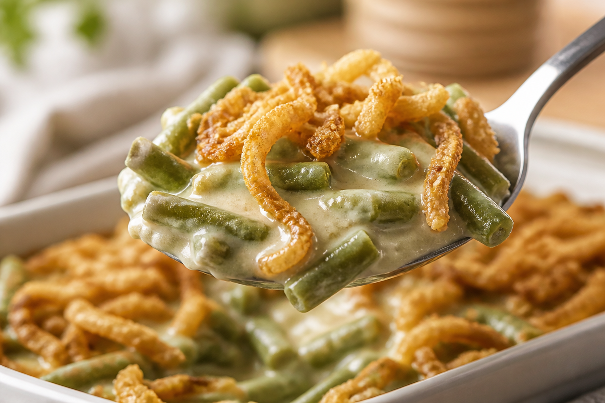 Homemade Stovetop Green Bean Casserole: A Chic Twist on a Classic Holiday Dish | Sweet Green Bean Casserole, Green Bean Casserole with Artichokes, Green Bean Artichoke Casserole All Recipes