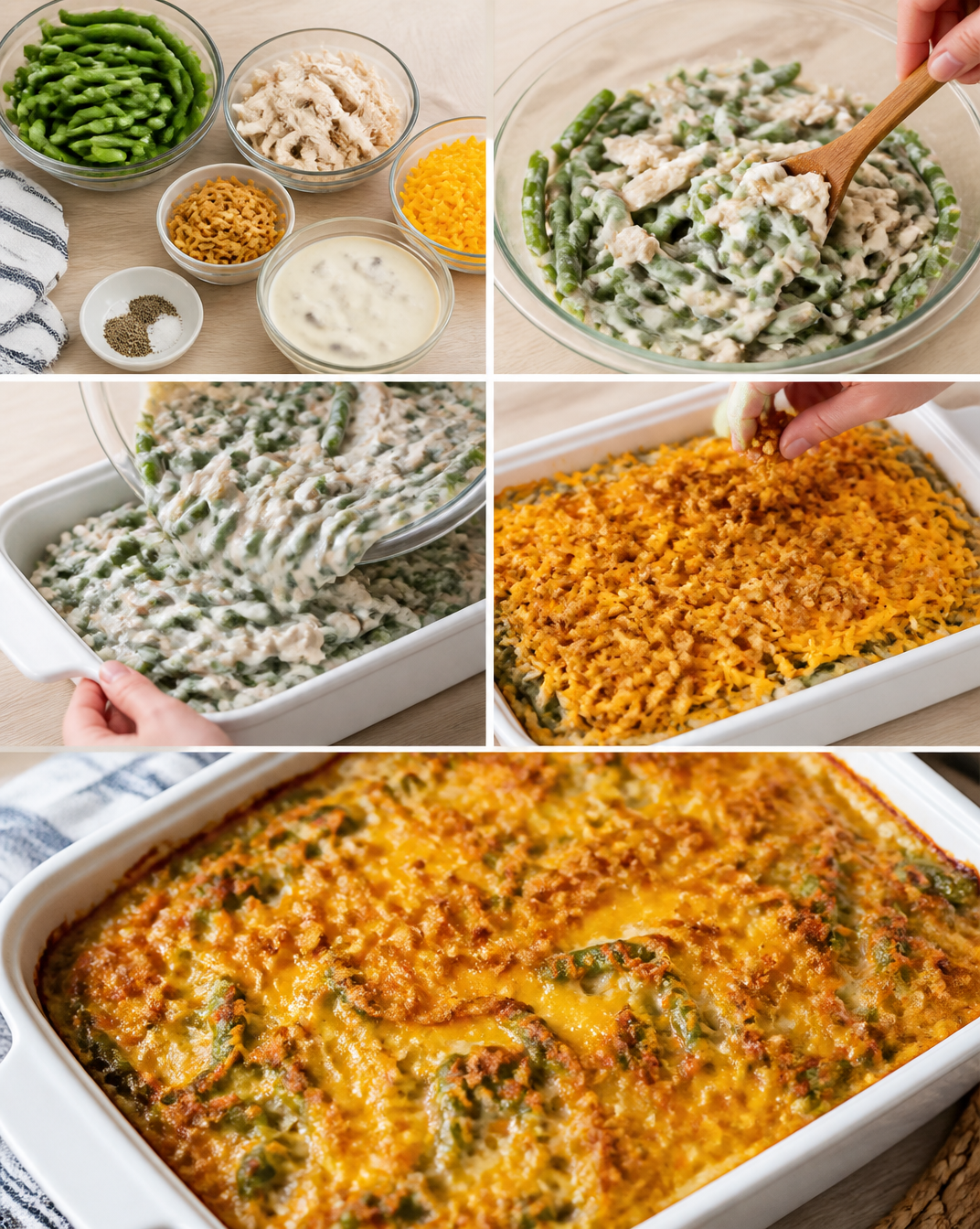 Paula Deen's Green Bean Casserole