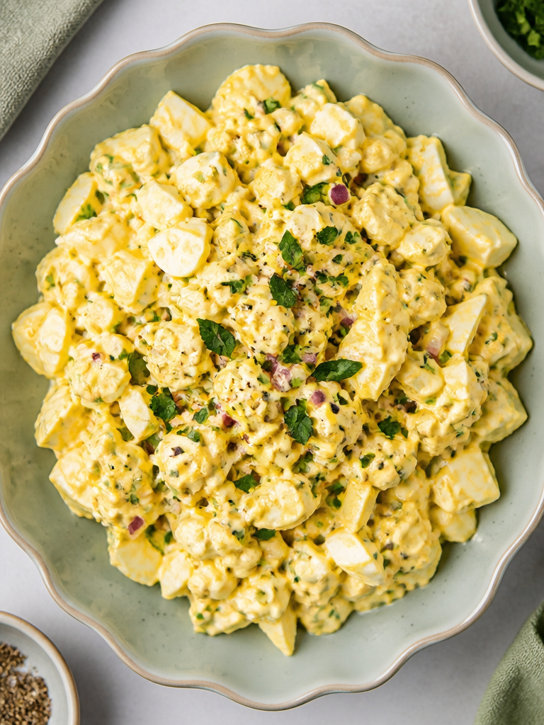 Mejor Receta de Ensalada de Huevo (Fácil y Saludable!)