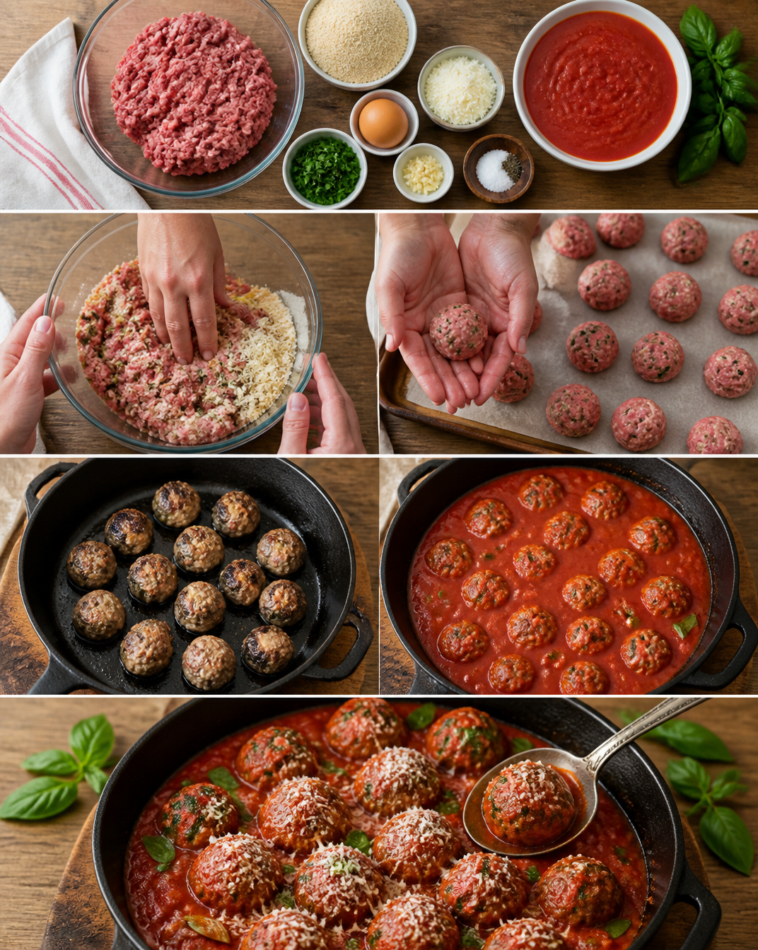 Mom’s Easy Traditional Italian Meatballs