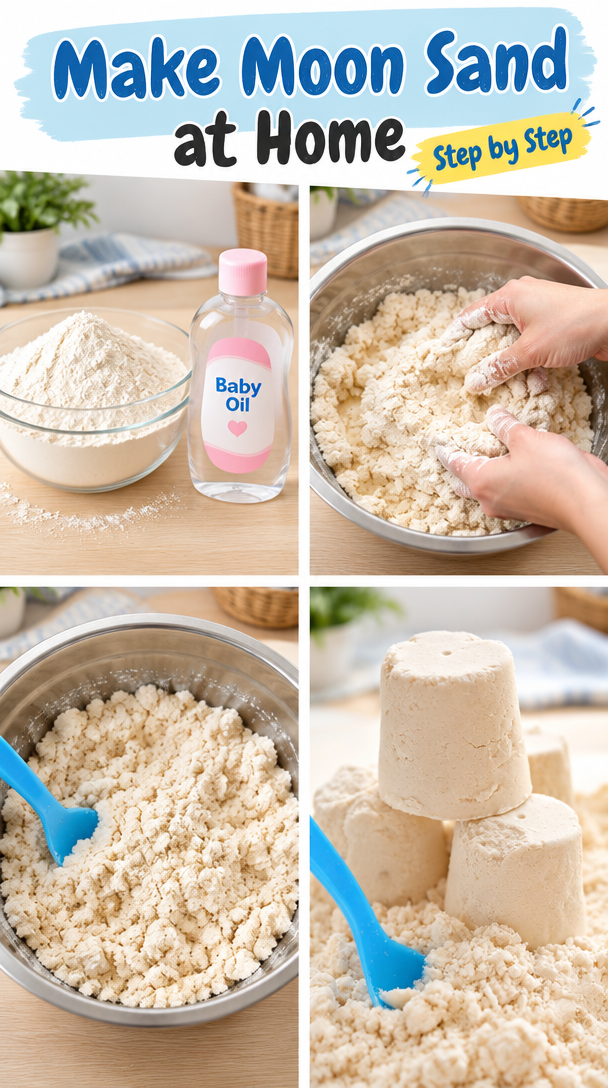 How to Make Moon Sand