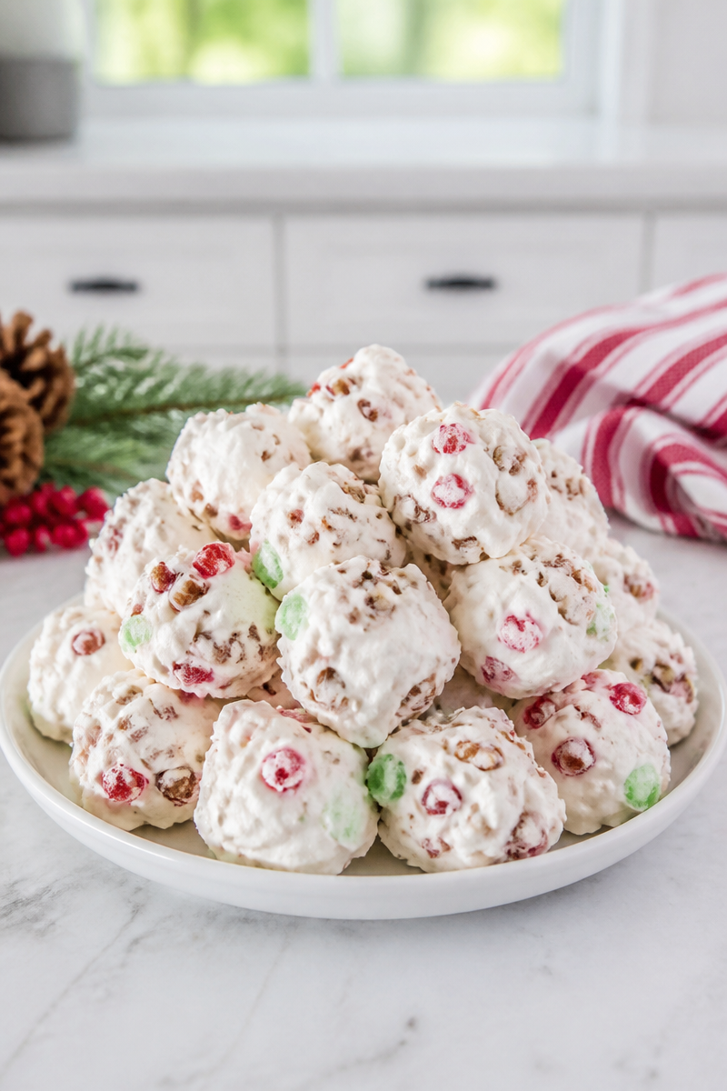Classic Divinity Candy Christmas Treat