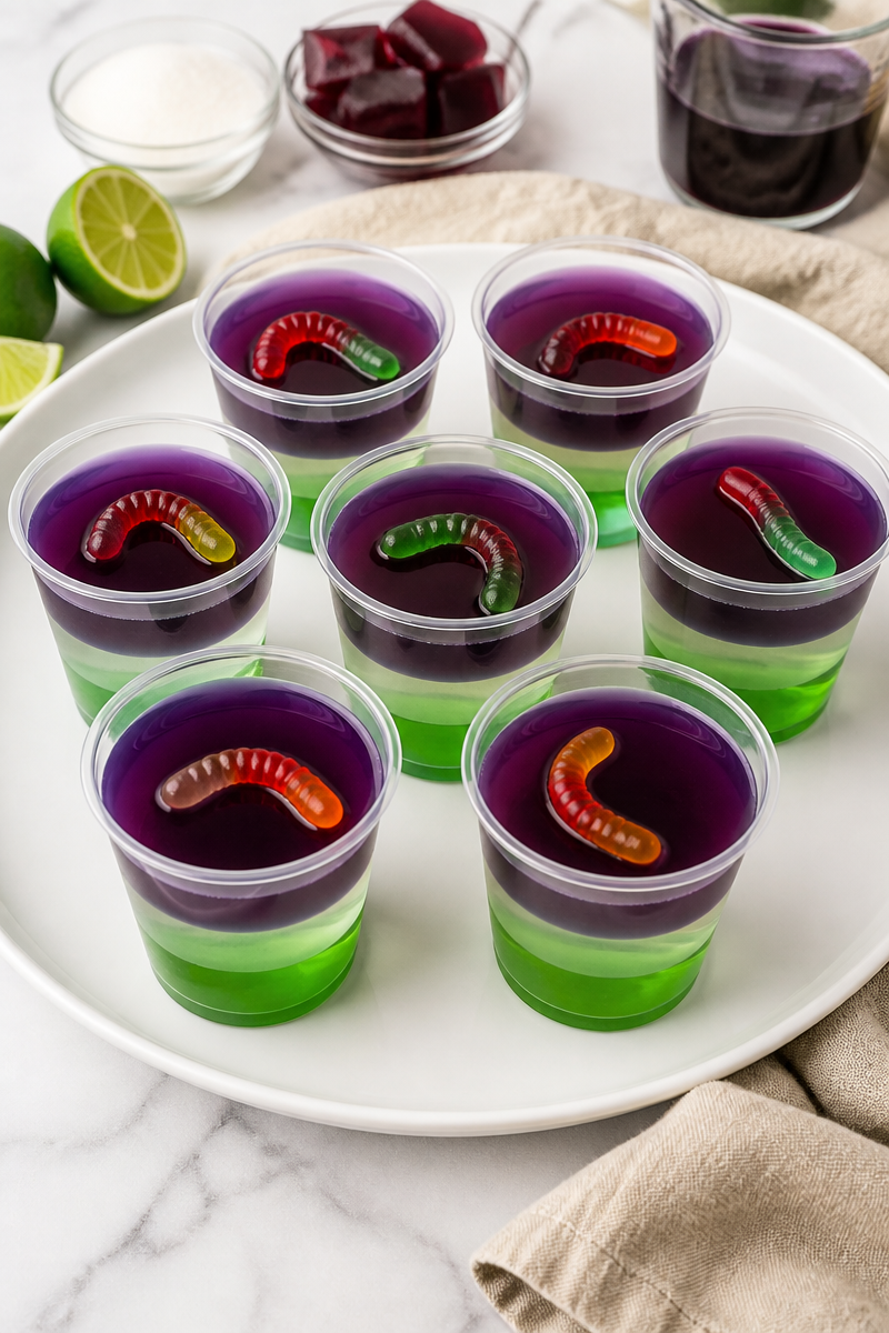 Specimen Jar Layered Gelatin Cup