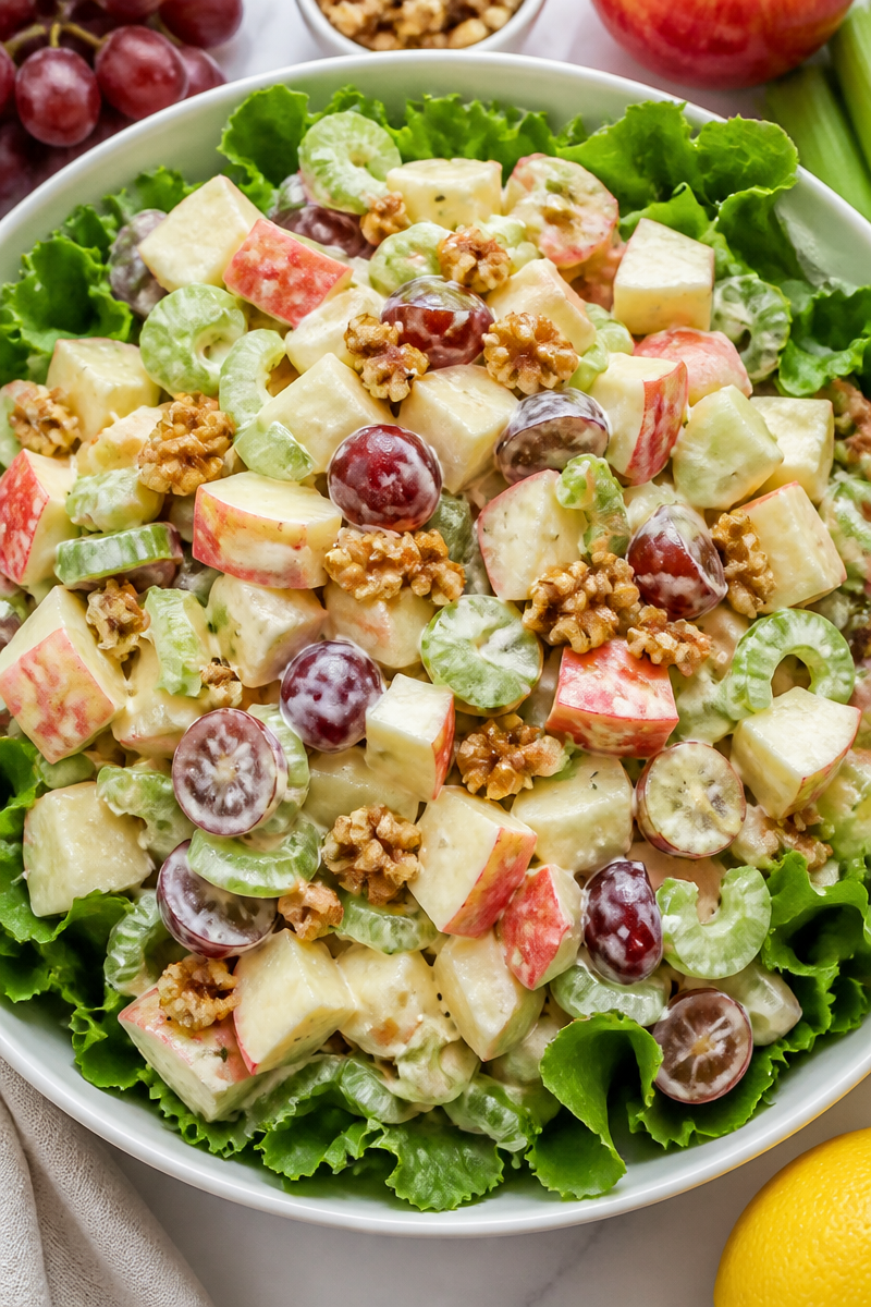 Waldorf Apple Walnut Salad Bowl