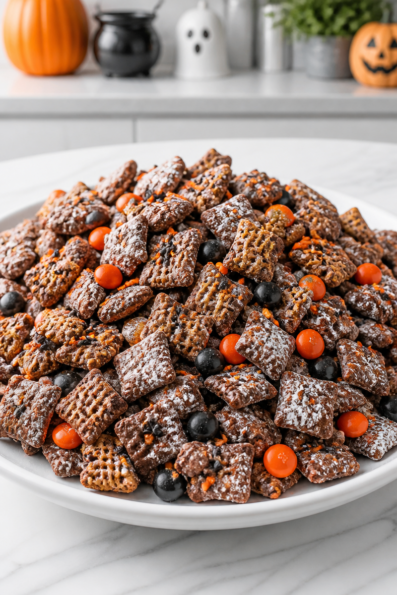 Halloween Puppy Chow Muddy Buddy Mix