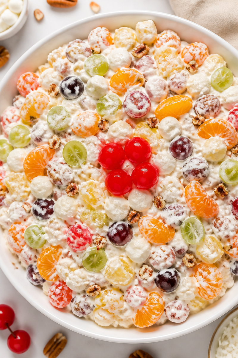 Classic Southern Ambrosia Fruit Salad