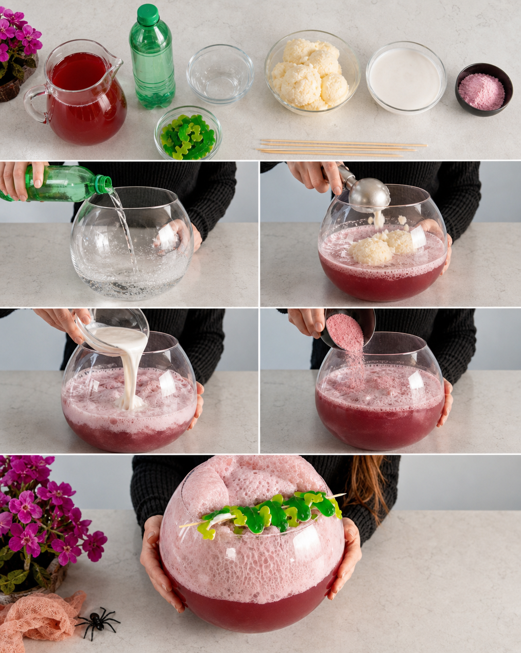 Fizzy Hocus Pocus Punch Recipe | Food Network