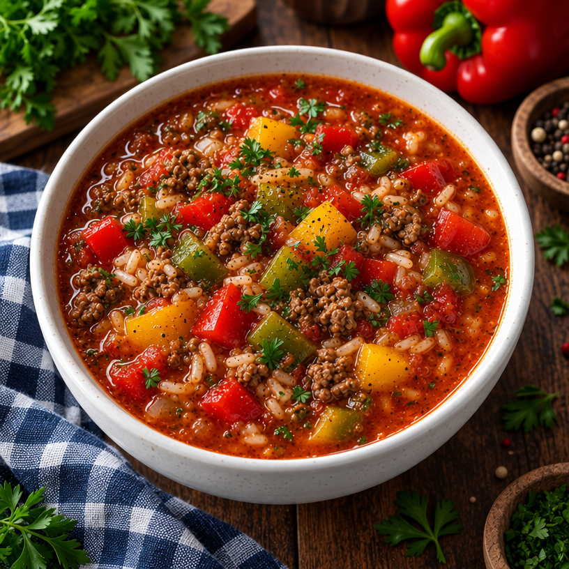 Stuffed Pepper Soup Recipe