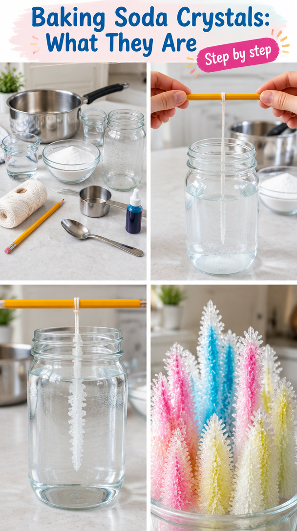 Baking Soda Crystals