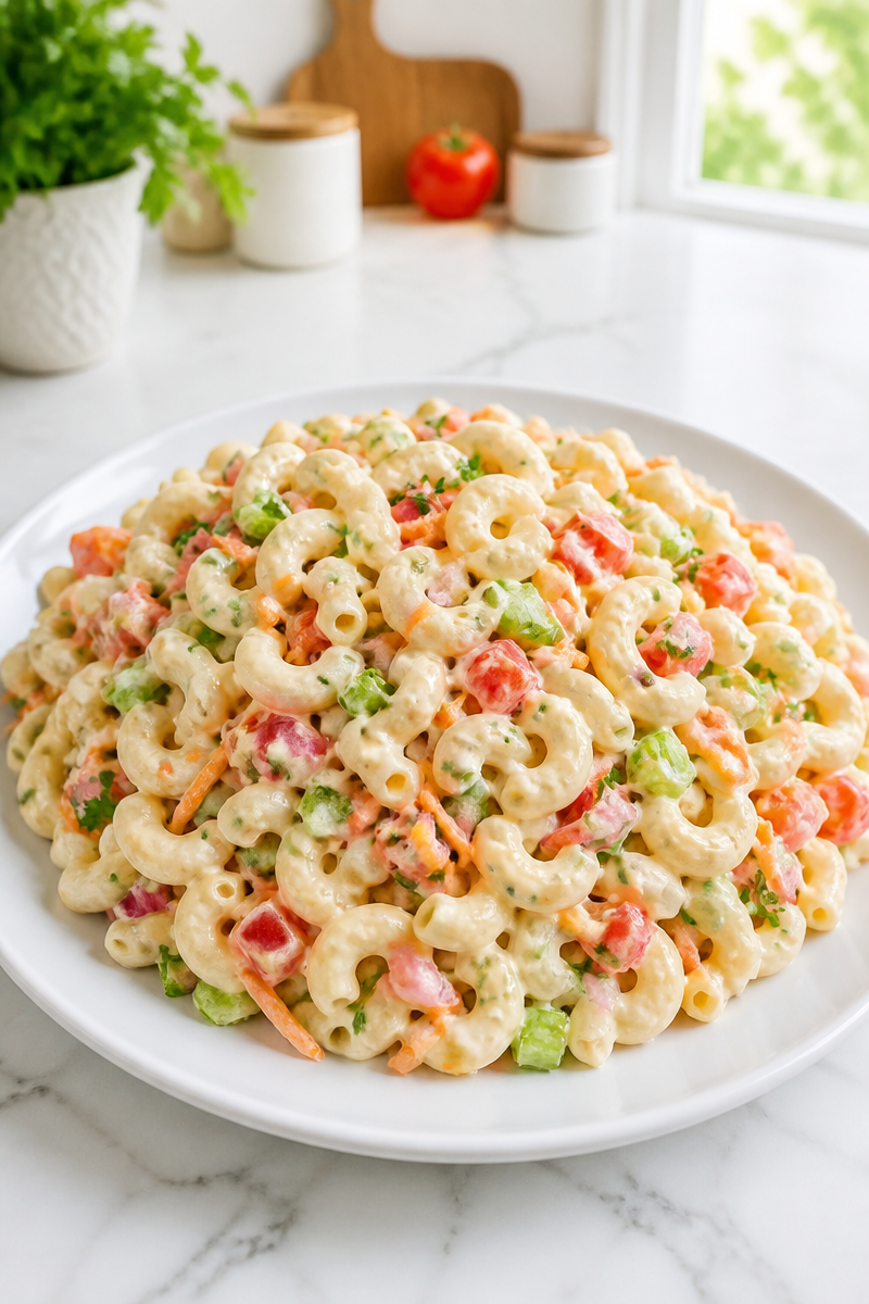 Classic Macaroni Salad Holiday Side