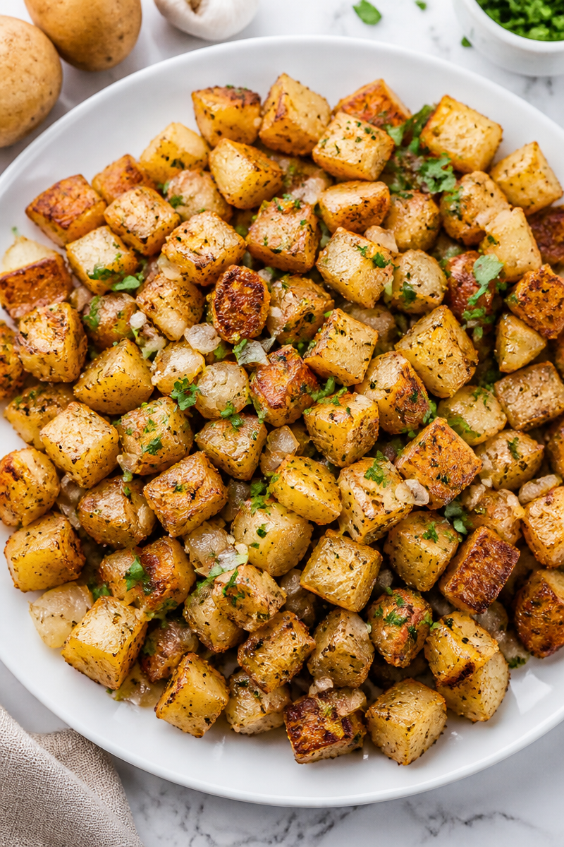 Easy Crispy Christmas Morning Home Fries