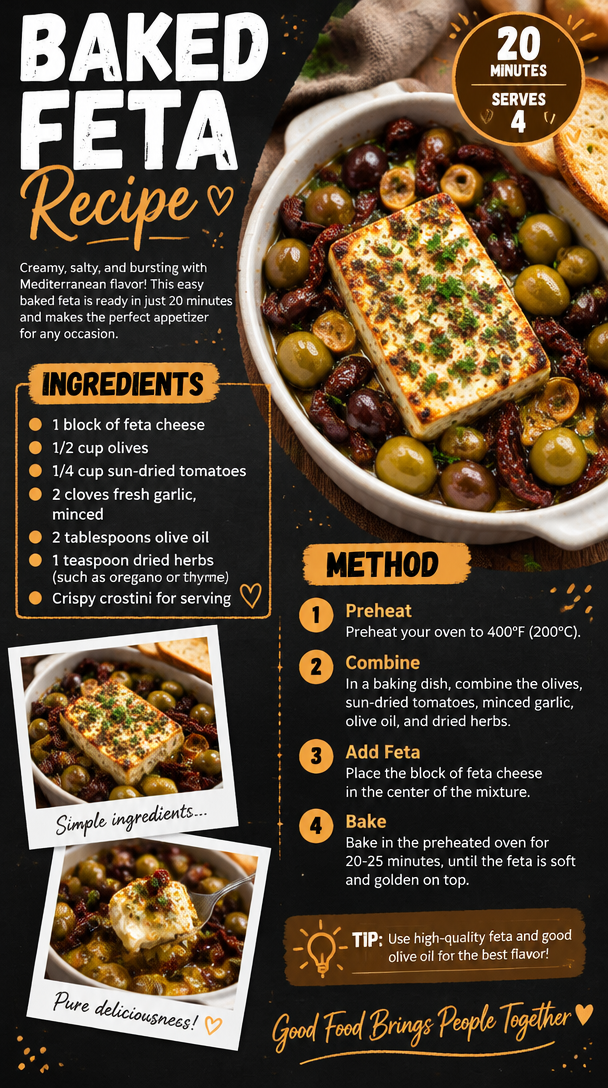 Baked Feta Recipe