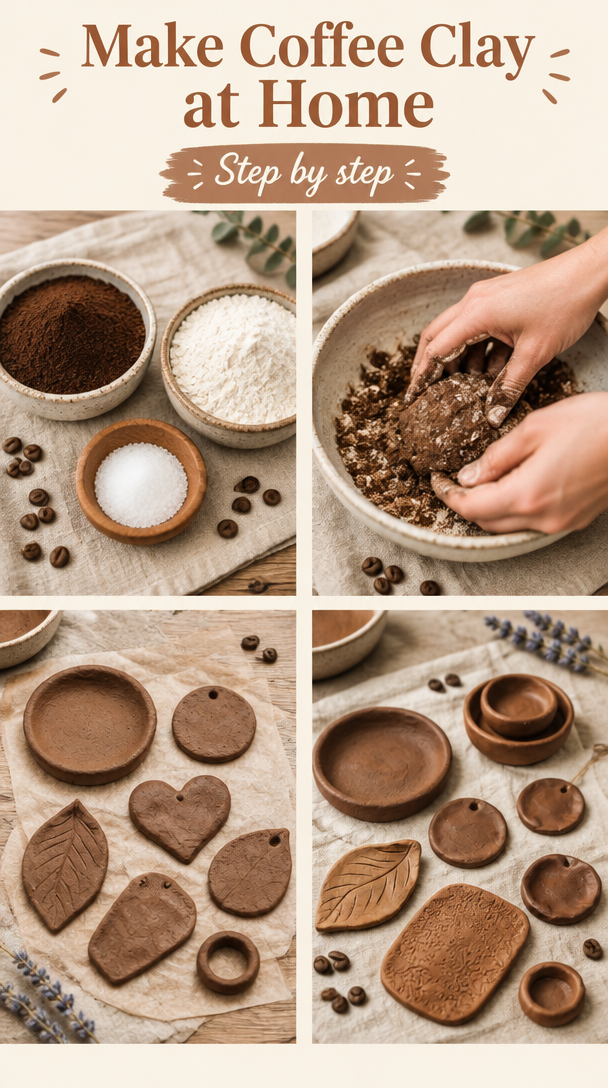 How to Make Coffee Clay at Home