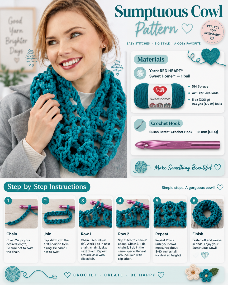 Luxurious Cowl Pattern