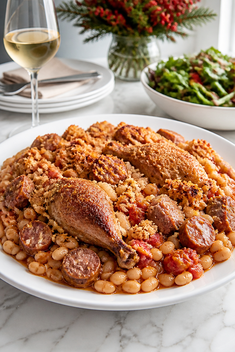 Classic French Cassoulet Holiday Dinner