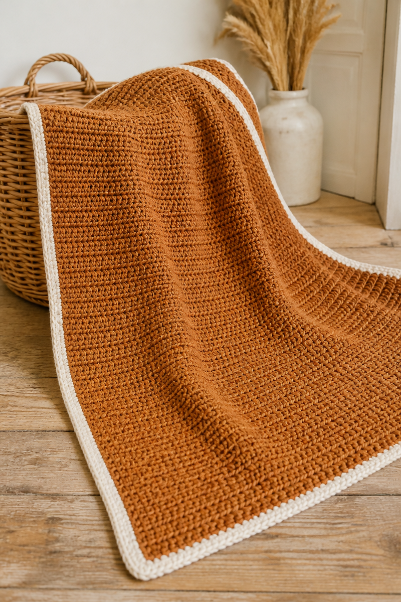 Crochet Pecan Pie Hdc Blanket