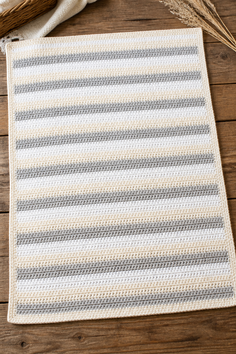 Crochet Mummy Wrap Baby Blanket