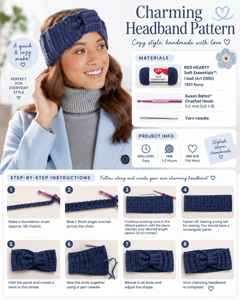 Enchanting Headband Pattern