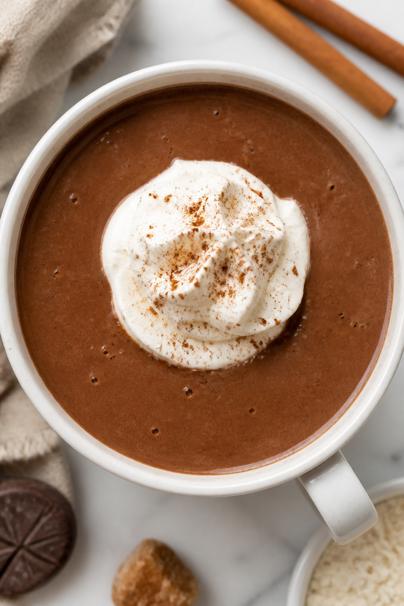 Classic Mexican Champurrado Christmas Drink