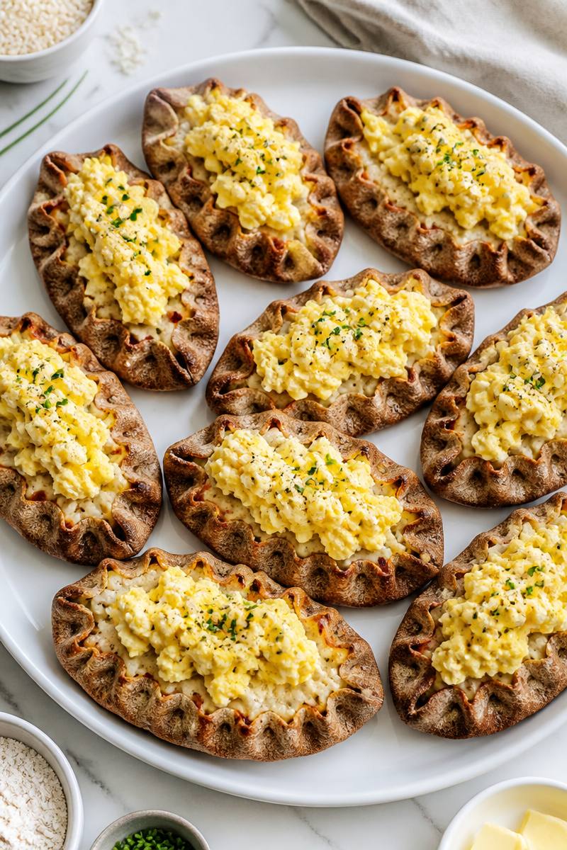 Classic Finnish Karelian Pie Christmas Breakfast