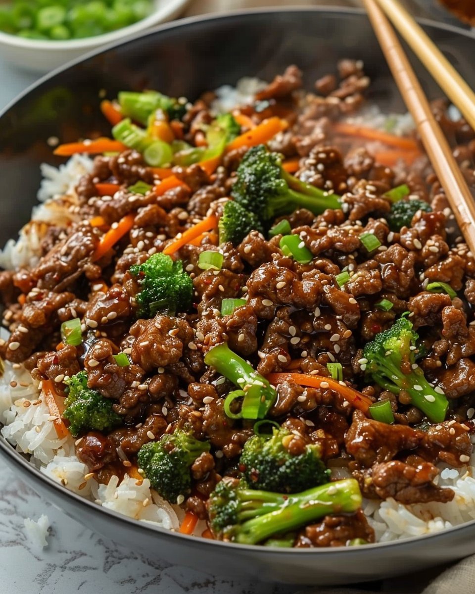 Easy Ground Beef Teriyaki