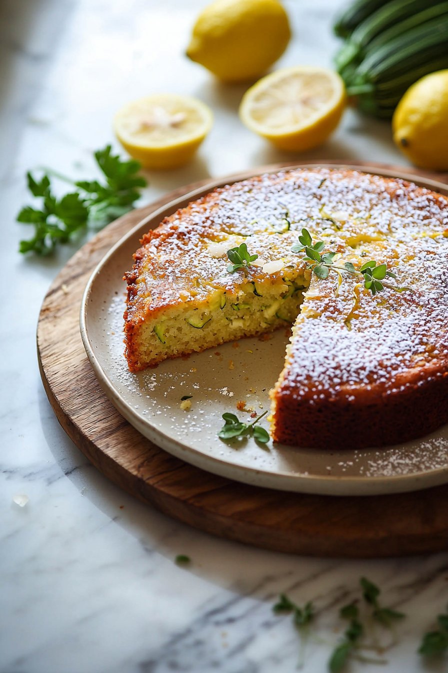 Lemon Zucchini Cake
