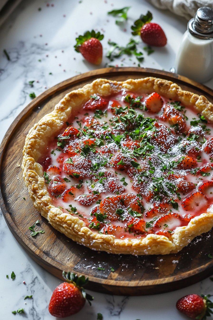 Giant Frosted Strawberry Pop Tart